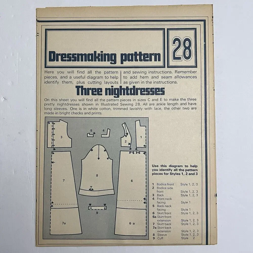 Vintage Designer Sewing Patterns Uncut Lot Of 4 Evening Dress Nightdress Blouse